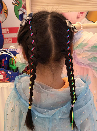创意编发作品