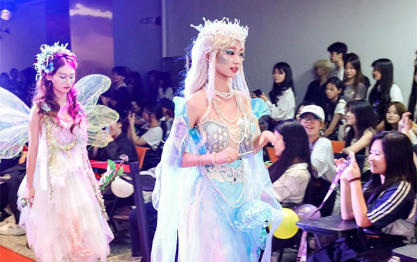 百美汇彩妆创意秀精彩呈现！